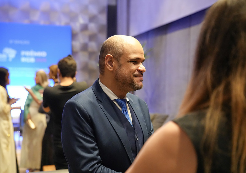 Sóstenes Marchezine durante o Prêmio Rede Governança Brasil 2025