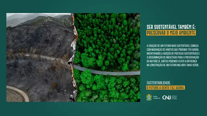 Peça oficial da campanha sobre Proteção Ambiental