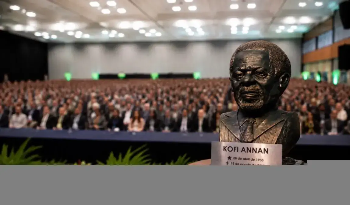 Plenária Kofi Annan durante a 1ª Conferência Nacional dos ODS