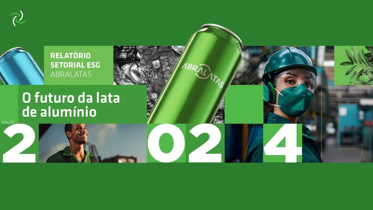 Página 1 de 54 do Relatório Setorial ESG Abralatas 2024